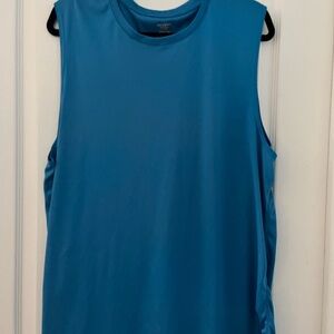 Men’s Blue Sleeveless Top